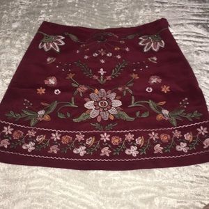 blu pepper boutique skirt